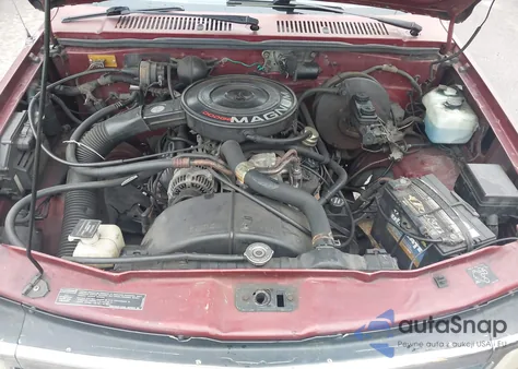 1993 Dodge Dakota из США, поврежденный, VIN 1B7FL23X9PS212576